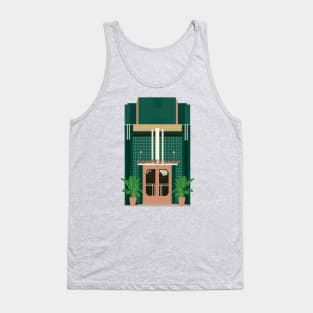 Art deco door Tank Top